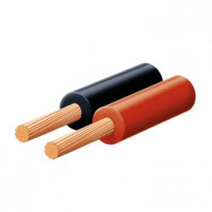 Kabel za zvučnike - 2x0.5mm2 / Crveno-crni licnasti - 20m / Blister