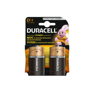 Duracell - Baterije alkalne BASIC DURALOCK LR20 - 1.5V BL2