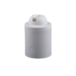 Grlo viseće E27 / Bezvijčano za navoj M10x1 / Belo