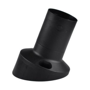 Grlo zidno E27 / Koso bezvijčano T180 / Crno