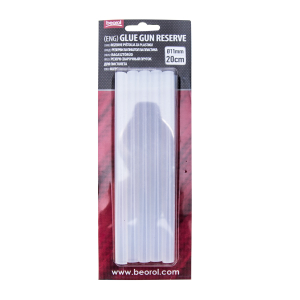 Rezerve pištolja za plastiku - 11mmx20cm / Transparent