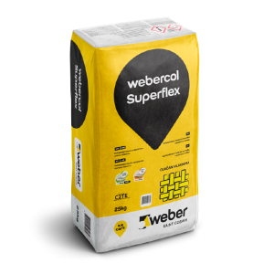 Webercol  SUPERFLEX - Fleksibilni lepak za pločice  25kg
