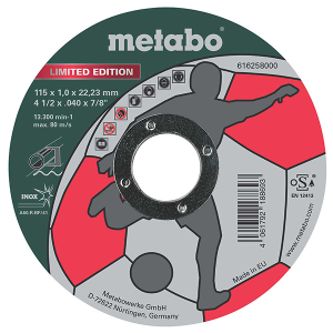 Metabo - Rezna ploča SOCCER - 115x1.0x22.23 mm