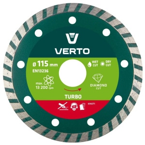 Verto -Dijamantski disk fi-115 turbo premium