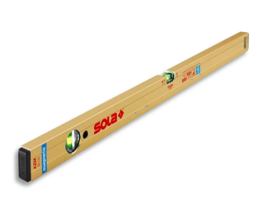 Sola -Libela alu magnet 750g 2 boč  zlatna