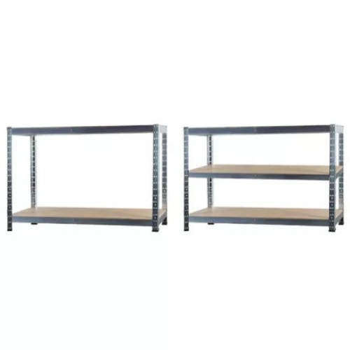 Dupla metalna montažna polica 200x200x40 1920kg