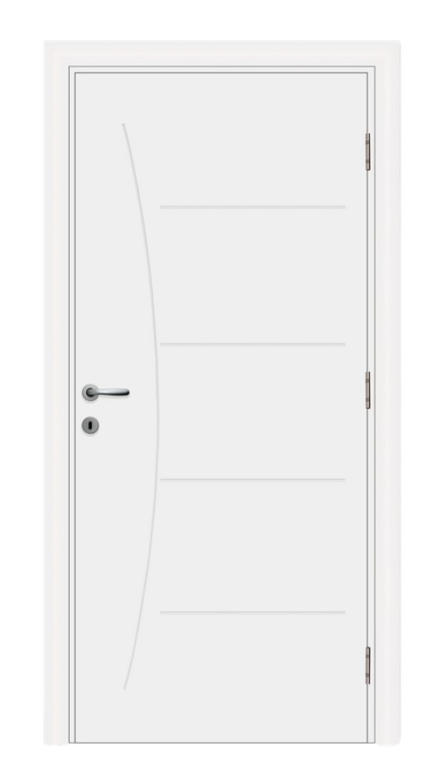 Farbana vrata Bela M4