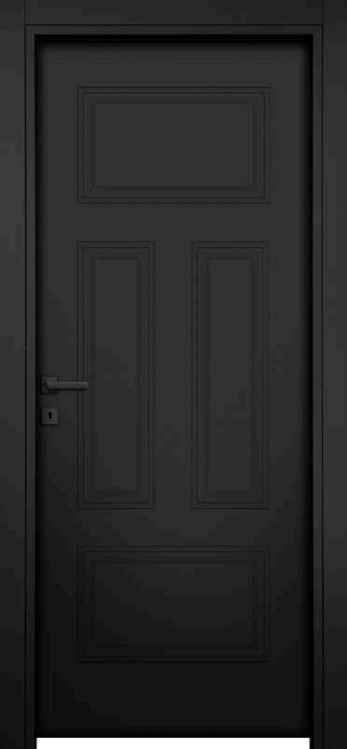 Sobna vrata SV4 CRNA puno drvo