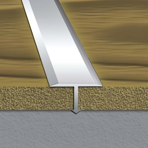 Aluminijumski profil (lajsna) - 4337 / 0.89 / Srebrna