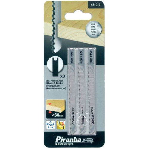 Black & Decker - List za ubodnu testeru / Drvo <30mm