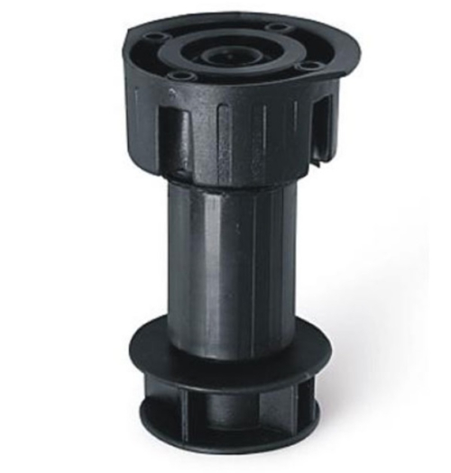 Libero - Noga i klip za kuhinjske elemente - PVC 100