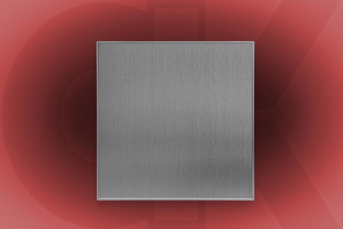 Ventilator 8480 MM-P 100/105 0.7 sa poklopcem - Metal / Kvadratni