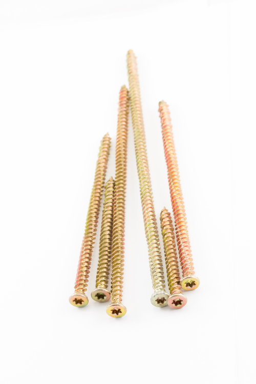 Turbo vijak torx za ramove WHO - 7.5x182 / Beli