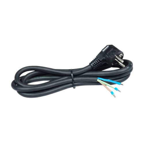 Kabel priključni za štednjak H05RR-F - 3x2.5L=2m 3500W / Crni