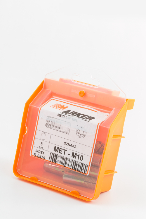 Blister sa metalnim tiplovima / B - MET M10 / 6kom - M