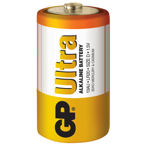 GP - Baterija 13AU-U2 - 1.5V D LR20 2/1 / Blister
