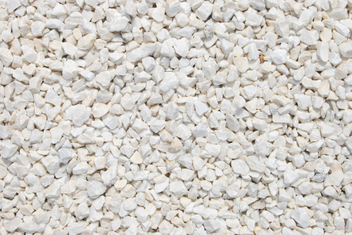 Scherf - Drobljeni mermer 4-8mm - 25kg / Mat-bela