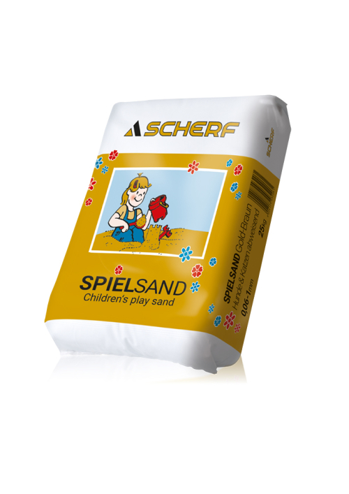 Scherf - Pesak za dečija igrališta protiv mačaka i pasa - 25kg / Braon