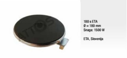 Grejna ploča (ringla) - fi180S 1 500W ETA