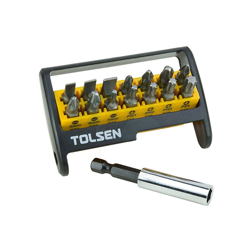 Tolsen - Set bitova / 15-delni