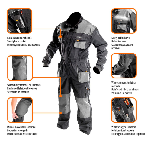 NEO - Kombinezon radni / Sivi