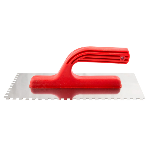 Gleterica Inox nazubljena - 6x6mm / PVC ručka