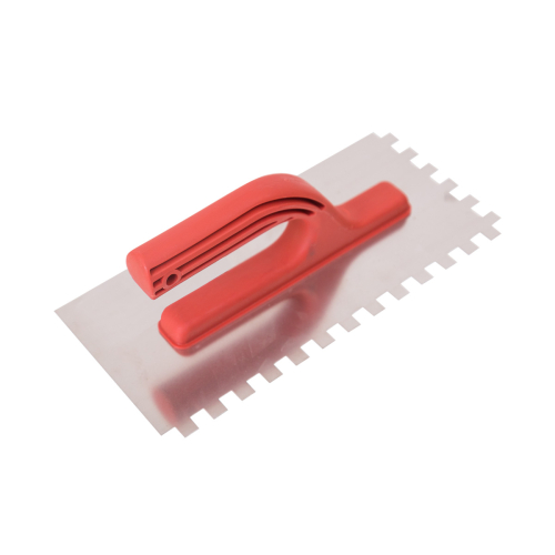 Gleterica Inox nazubljena - 10x10mm / PVC ručka