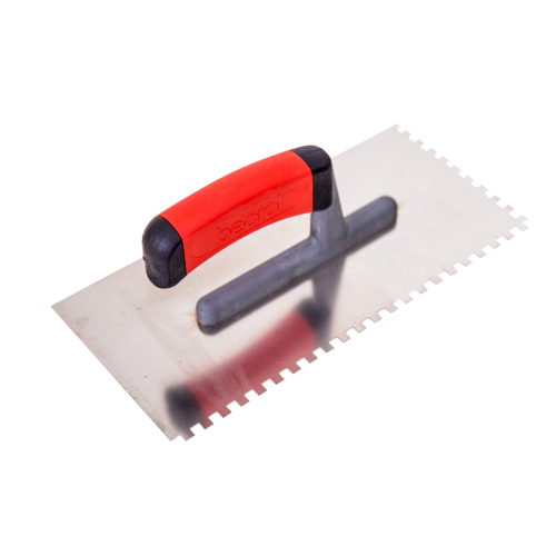 Gleterica Inox Profesional nazubljena - 6x6mm / Soft drška