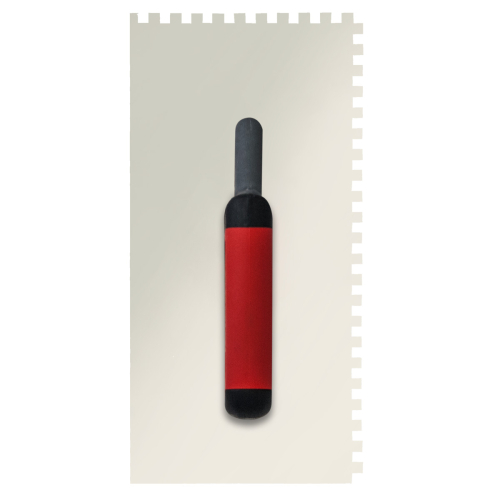 Gleterica Inox Profesional nazubljena - 6x6mm / Soft drška