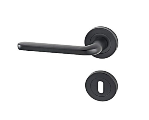 Kvaka Rozeta MODENA / Crna mat