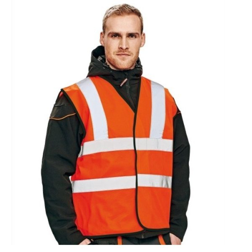 Prsluk LYNX signalni fluo oranž sa reflektivnim trakama