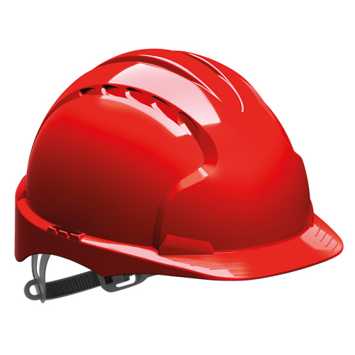Zaštitni šlem EVO2 / Bez ventilacije / Crveni