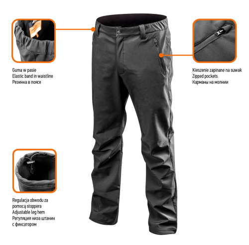 NEO - Radne pantalone vodootporne/vetronepropusne
