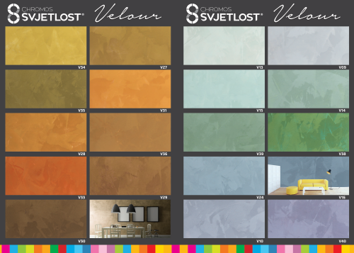 Svjetlost - BRAVO Inspire Velour SILVER - 1/1