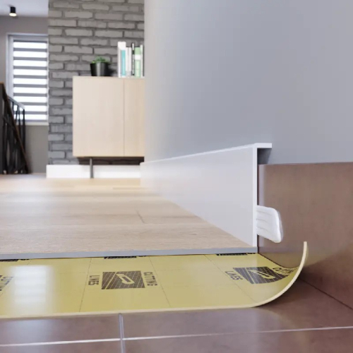 STIQ+ tvrda podna lajsna STP950 9,5cm bela 2,2m