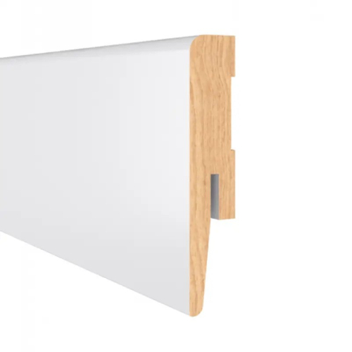 MDF lajsna PAINT IT 2,42m BELA 6cm 0602