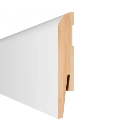 MDF lajsna PAINT IT 2,42m BELA 10cm