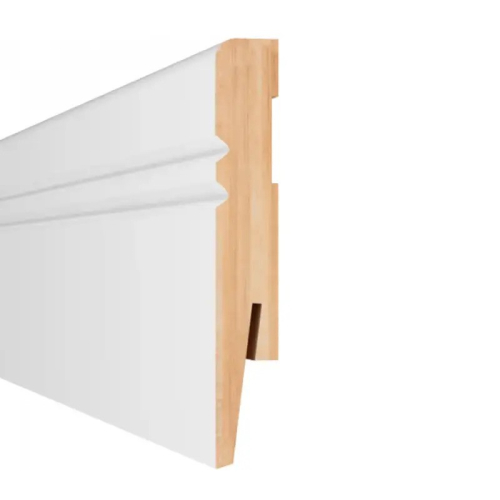 MDF lajsna PAINT IT 2,42m BELA 10cm