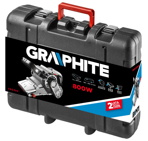 Graphite -Trakasta brusilica 800W