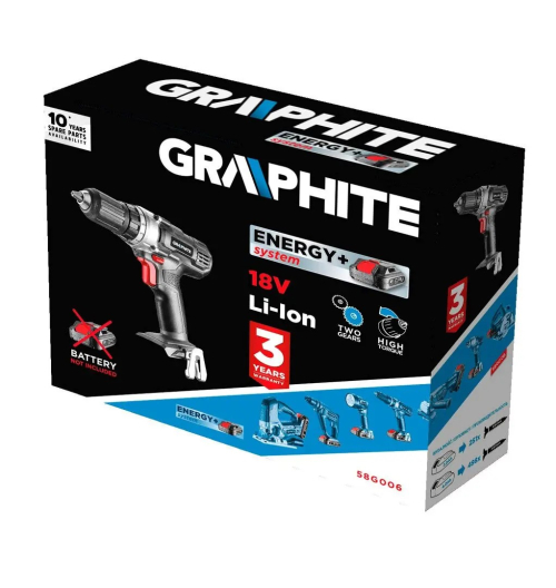 Graphite -Aku bušilica - odvijač 18V Li-Ion