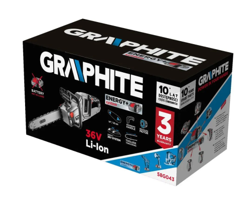 Graphite -Testera lančana bez četkica