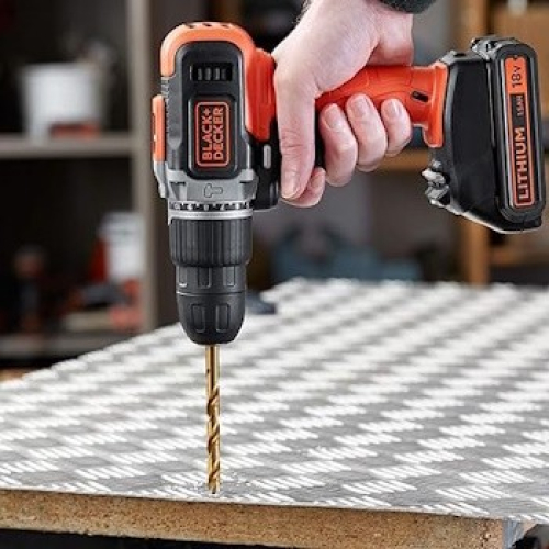 Black&Decker - Aku. udarna bušilica 18V