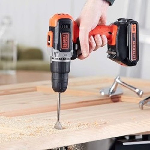 Black&Decker - Aku. udarna bušilica 18V