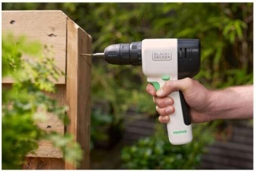 Black&Decker - Rev. aku udarna bušilica 12V