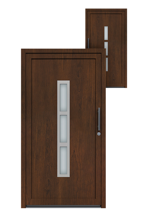 PVC Ulazna vrata Nussbaum HX39-ZO-SSI24X